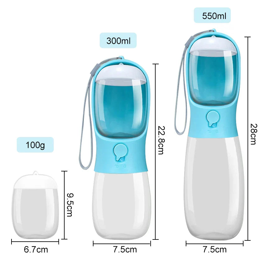 Sigge - Portabel vattenflaska och matare för hundar