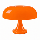Bianca-Italiensk designer LED-bordslampa med svamp motiv för sängbord, vardagsrums dekoration, modern minimalistisk skrivbordslampa