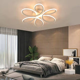 Eva-Blom taklampa 43cm taklampa varmvit 3000K böjd taklampa för vardagsrum sovrum matsal kök